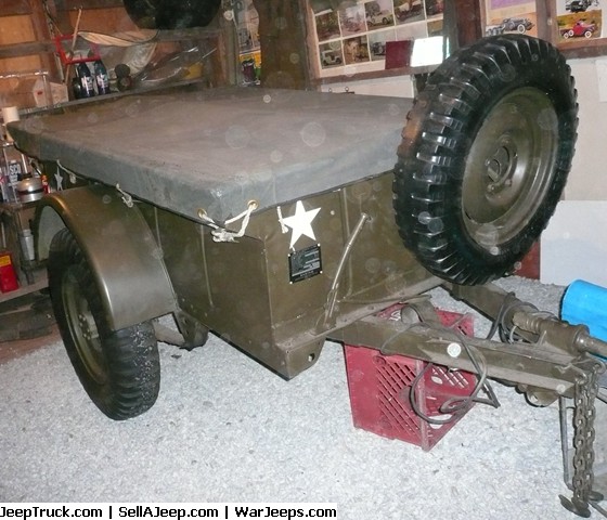WWII era Bantam Jeep Trailer