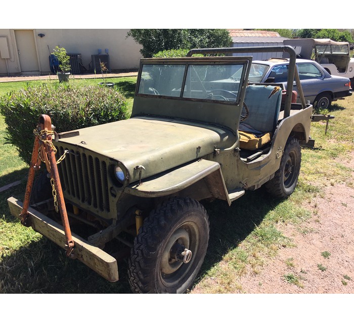 1942 GPW Jeep and Military Early Bantam Trailer 2