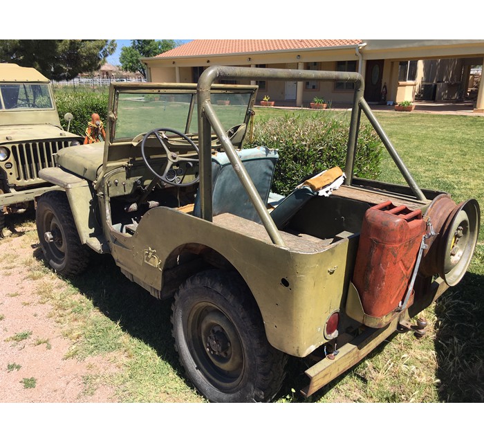 1942 GPW Jeep and Military Early Bantam Trailer 3