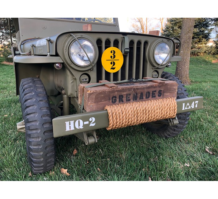 1947 Willys CJ2A Finished to Military 5