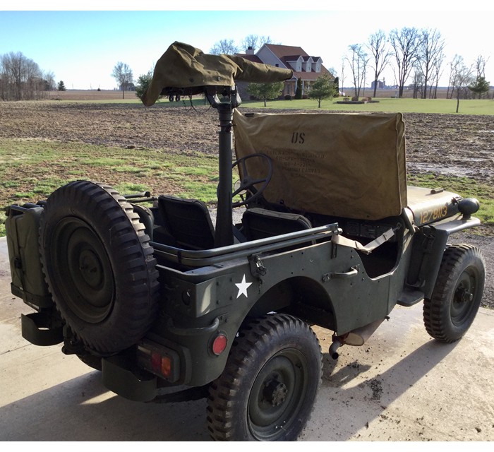 1941 Willys Jeep one of the French M201 Willys Hotchkiss Jeeps 3