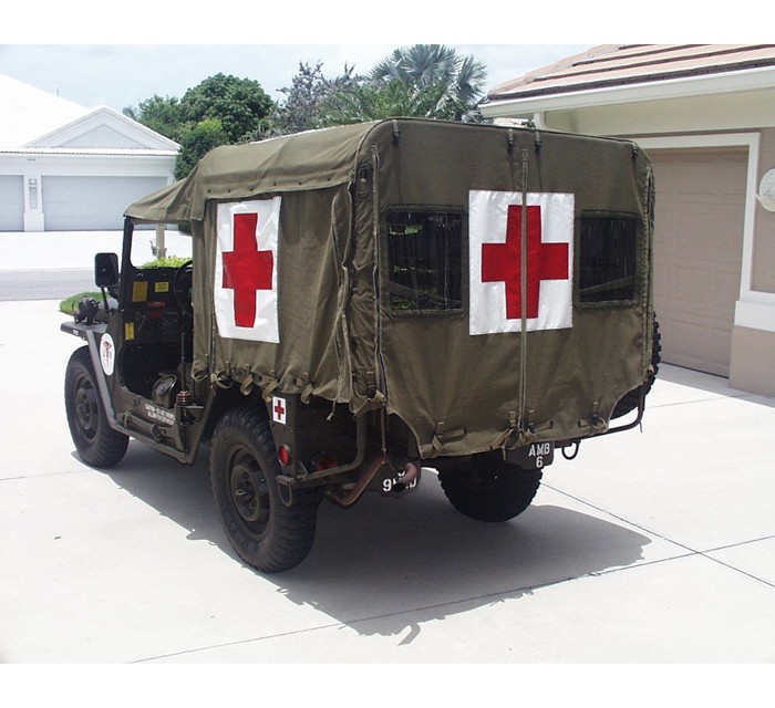 M718 1061 Army Ambulance Jeep 5