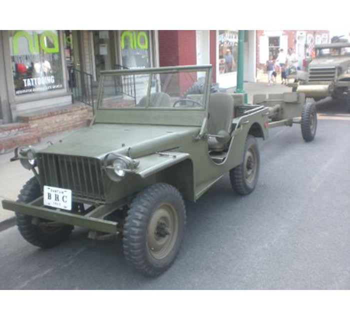 1941 WW II Bantam Jeep Model BR-40 Prototype Jeep. Fully Restored 5