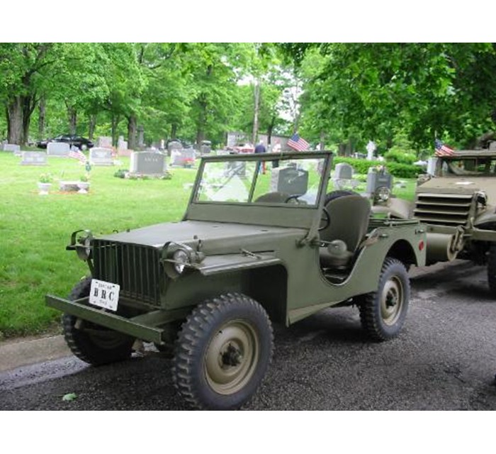 1941 WW II Bantam Jeep Model BR-40 Prototype Jeep. Fully Restored 7