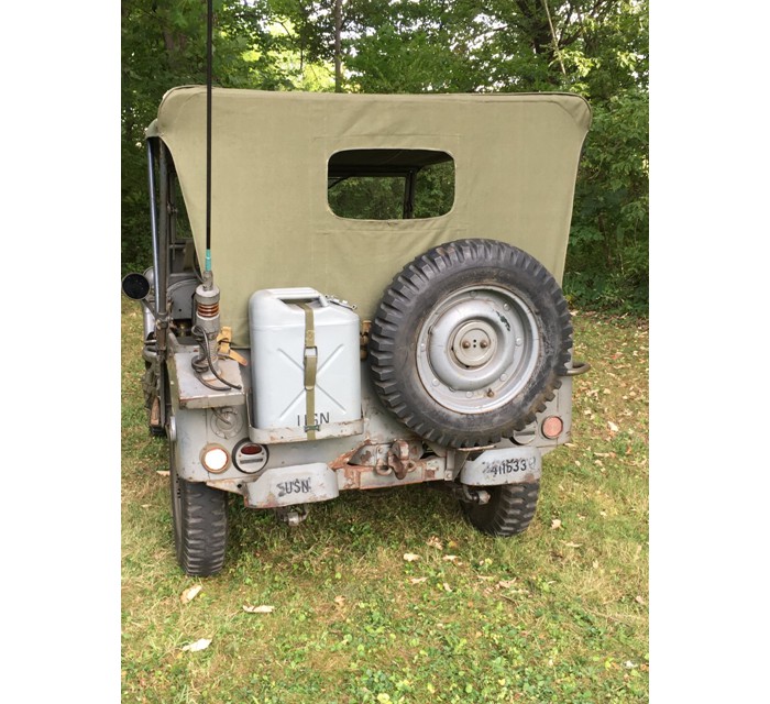 1944 WW II Navy Jeep Model GPW 9