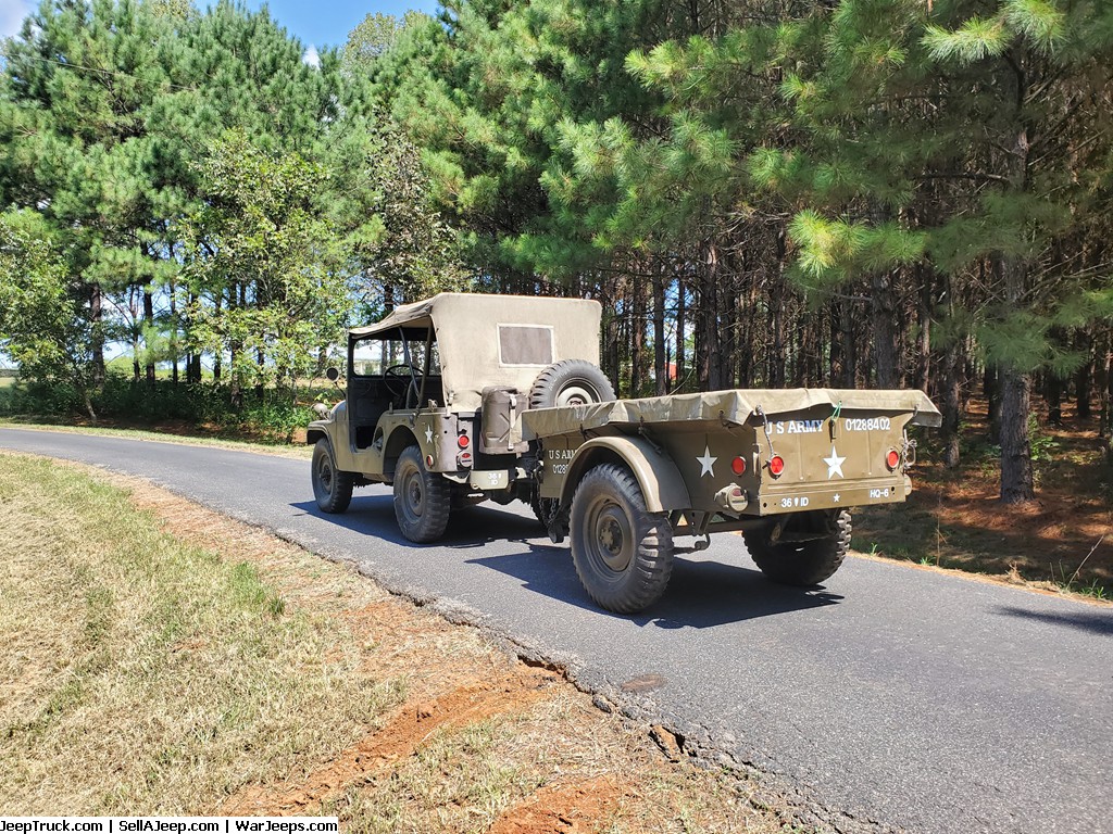 1952 M38A1 with Trailer 4