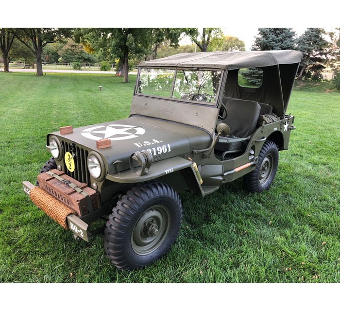 1952 Willys CJ3A Jeep MB Military Clone