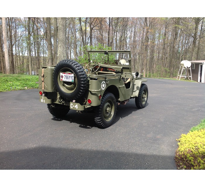 Original US WWII 1943 Ford GPW Jeep with all Matching Serial Numbers 6