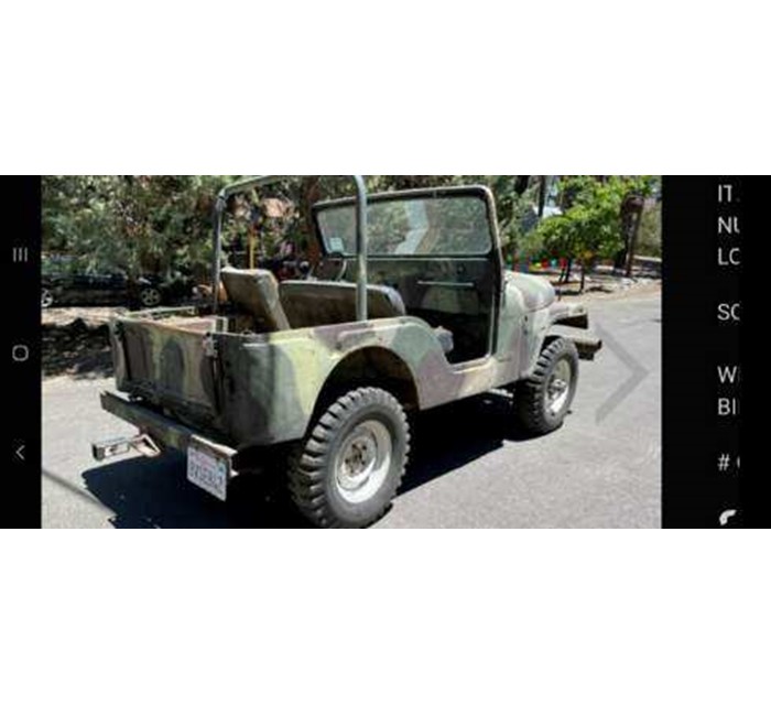 1975 Jeep Willys CJ5 Army 1