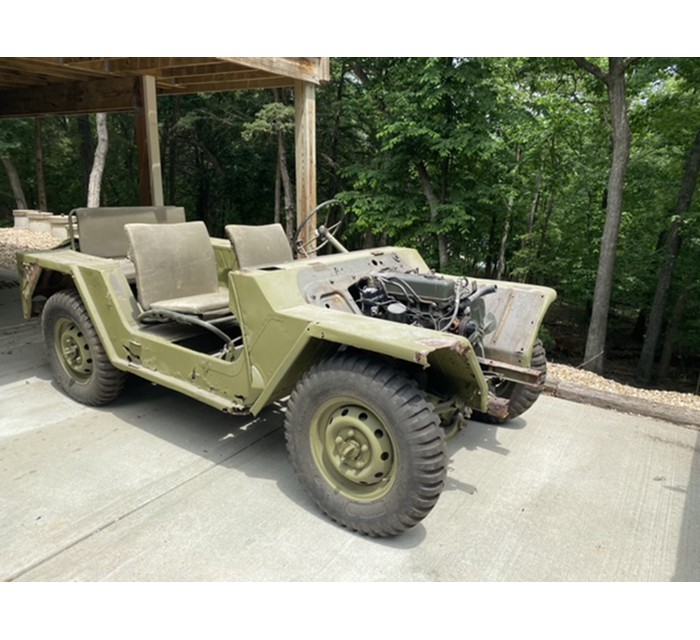 1968 M151 Jeep / uncut / title / 95% parts included