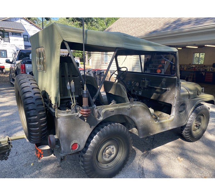 1952 M38-A1 Jeep with 1952 Strickland Trailer 5