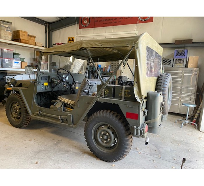 1972 M151A2 Marine Corp MUTT with M416B1 Trailer 4
