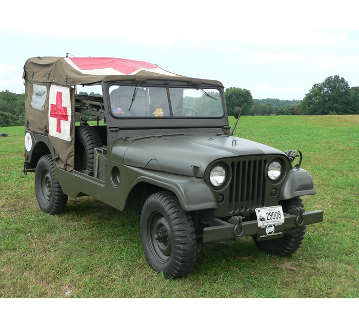 1954 Willys Overland M170 Front Line Ambulance