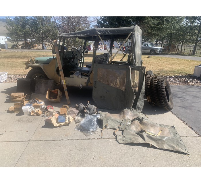 M151a2 and miscellaneous parts 5