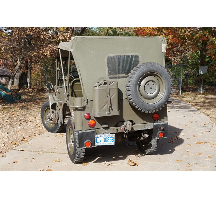 1949 Willys CJ2A Swiss Military 5