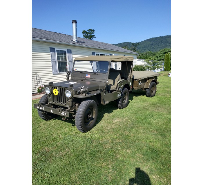 1951 M-38 with M-100 Trailer 8