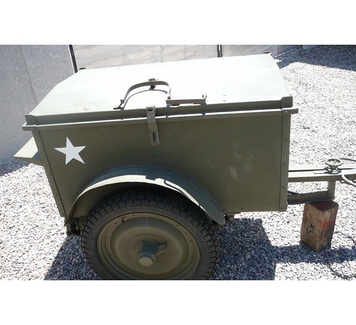 K-38 Telephone Cable Splicer Trailer 1946 Post War Reconstruction