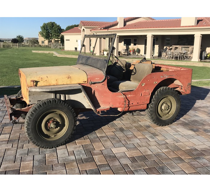 1943 Willys MB and 1945 Willys donor Jeep 3