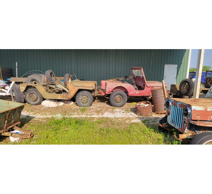 Lots of Jeeps and Parts