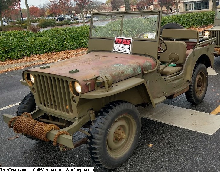 1942 Ford Script GPW with rebuilt original engine 8