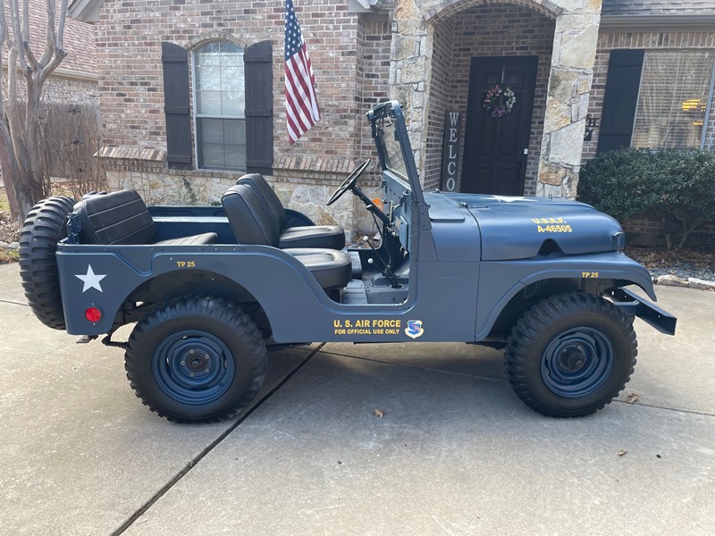 1957 Willys CJ5 Air Force Style Jeep 1