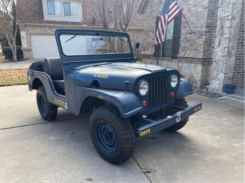 1957 Willys CJ5 Air Force Style Jeep 6