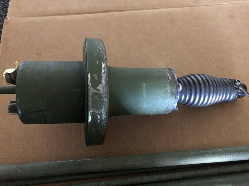 Military Jeep Antennas with Matching Transformer and Scoop Mount 1