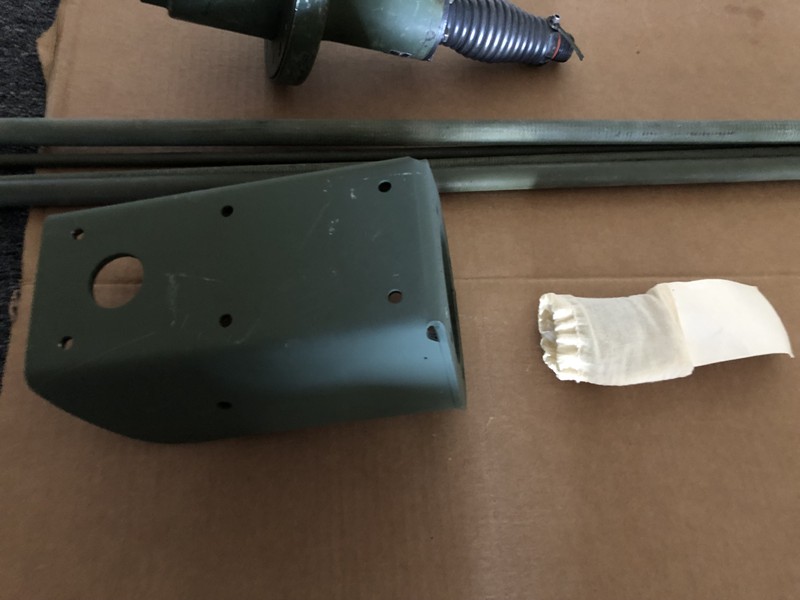 Military Jeep Antennas with Matching Transformer and Scoop Mount 2