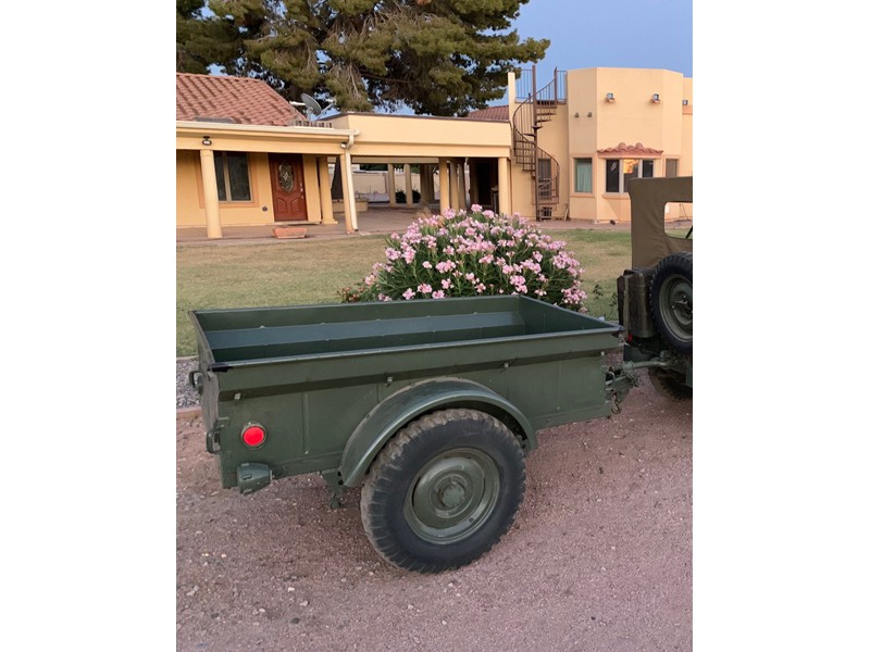 1952 Willys M38 m100 trailer optional  2