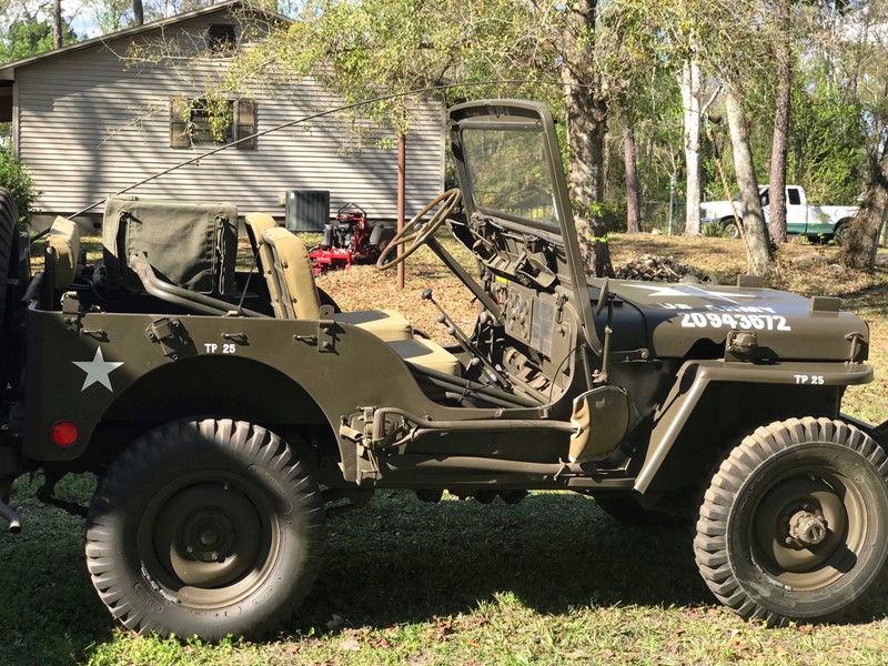 1952 Willys M38 m100 trailer optional  6