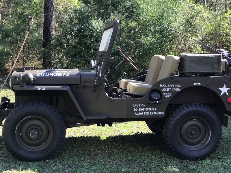 1952 Willys M38 m100 trailer optional  7