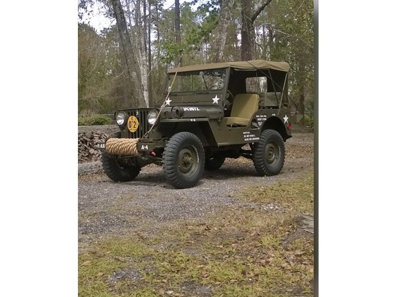 1952 Willys M38 m100 trailer optional  8