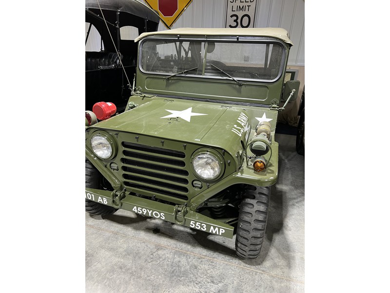 1966 Ford M151A1 Jeep Mutt With M416 Trailer