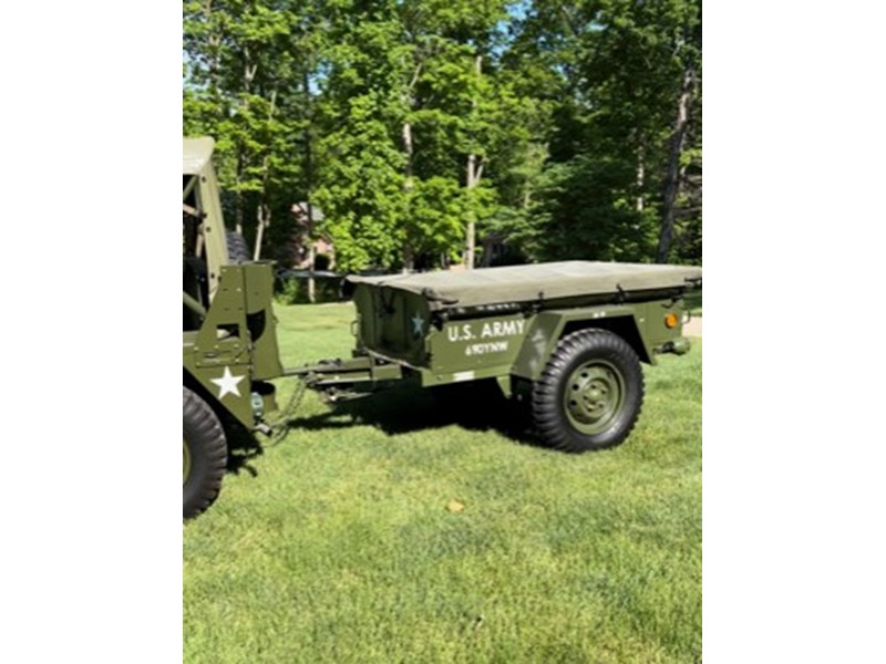 1966 Ford M151A1 Jeep Mutt With M416 Trailer 7
