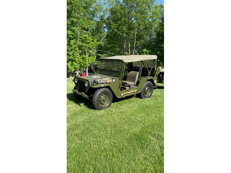1966 Ford M151A1 Jeep Mutt With M416 Trailer 8