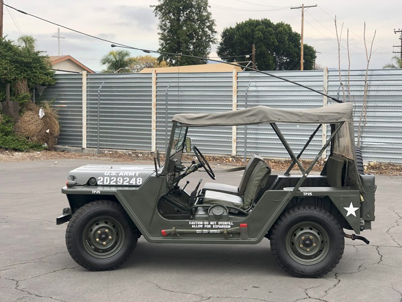 1968 M1A1 Jeep registered in 1974 1