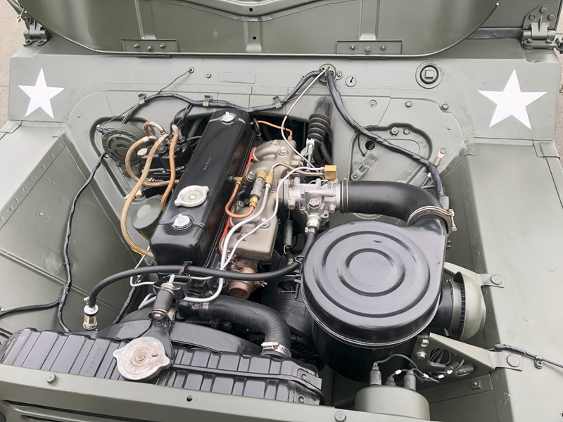 1968 M1A1 Jeep registered in 1974 5