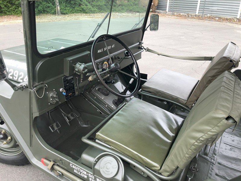 1968 M1A1 Jeep registered in 1974 6