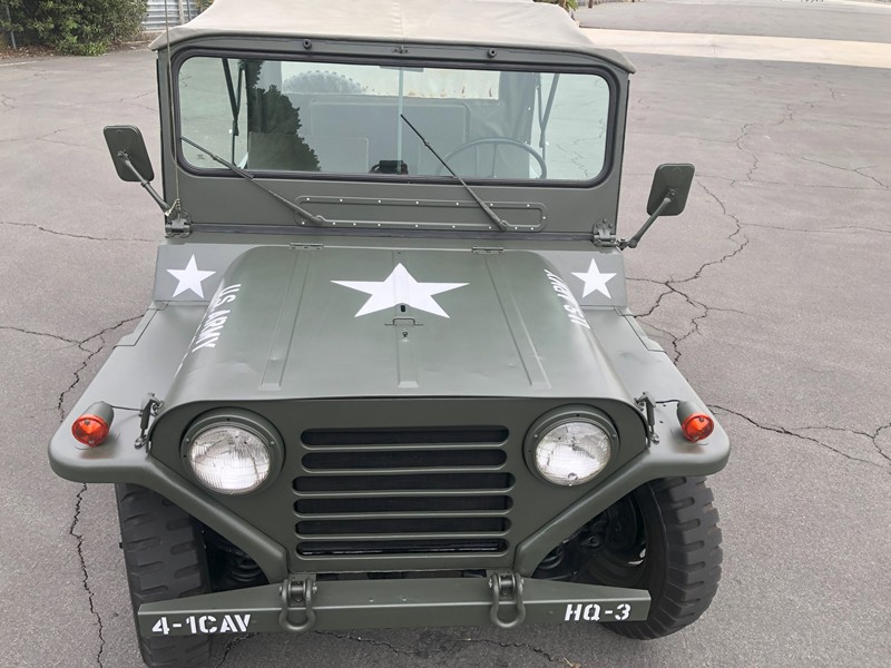 1968 M1A1 Jeep registered in 1974 7