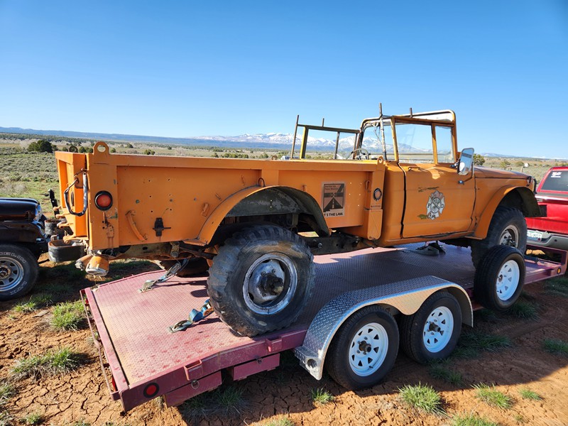 1968 Kaiser Jeep M715 1.25 ton Military Truck 2