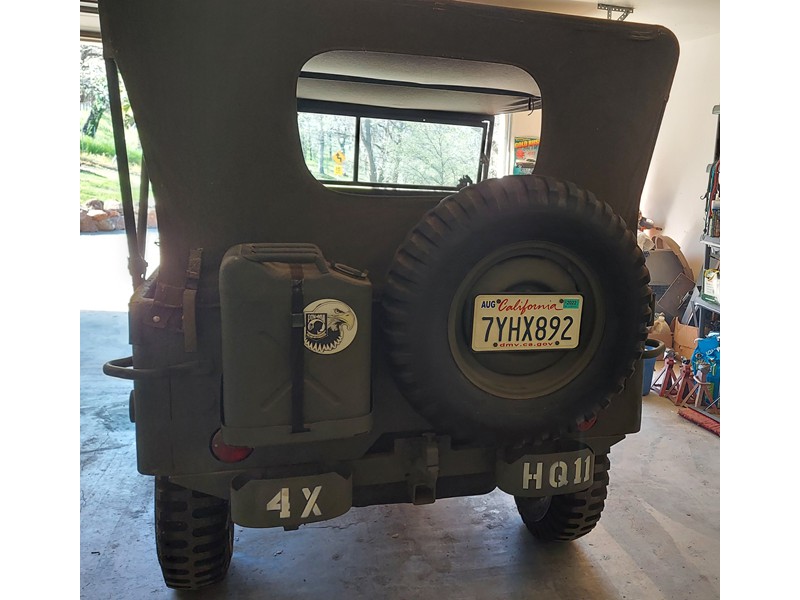 Running 1942 Jeep in Northern California 2