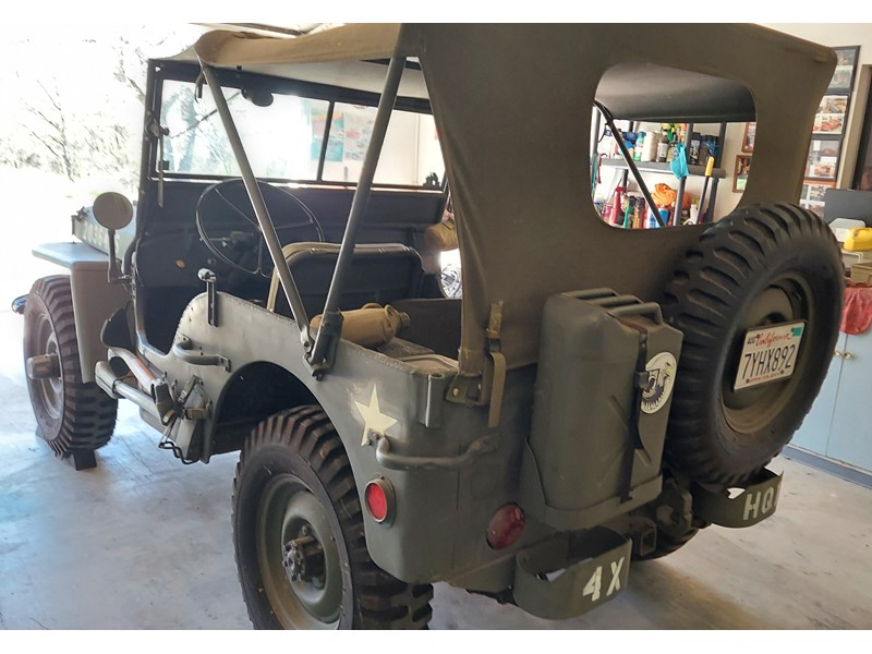 Running 1942 Jeep in Northern California 3