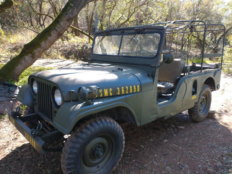 1962 Willys USMC M170 Frontline Ambulance Jeep 7