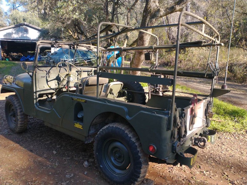 1962 Willys USMC M170 Frontline Ambulance Jeep 9