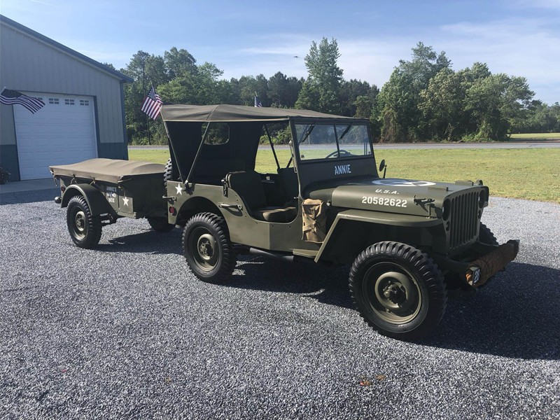 1943 GPW with 45T3 Trailer 6