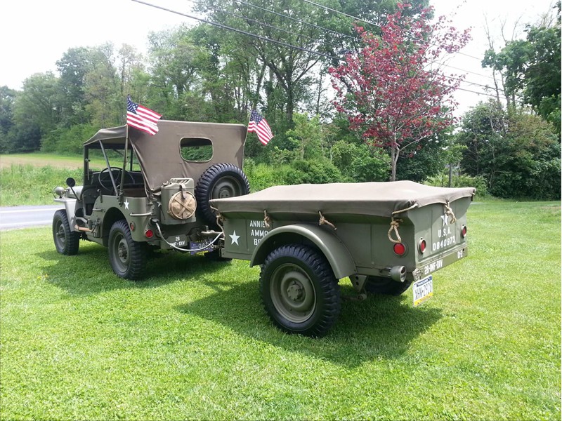 1943 GPW with 45T3 Trailer 7