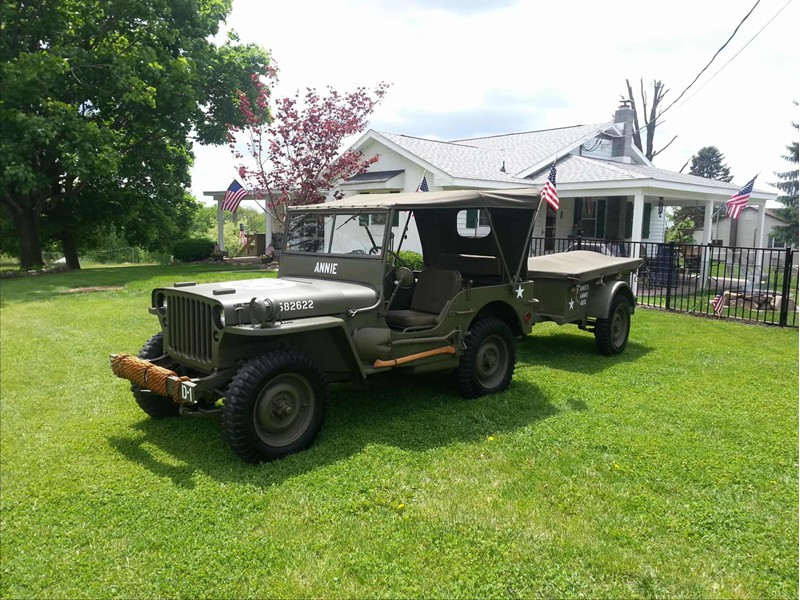 1943 GPW with 45T3 Trailer 8