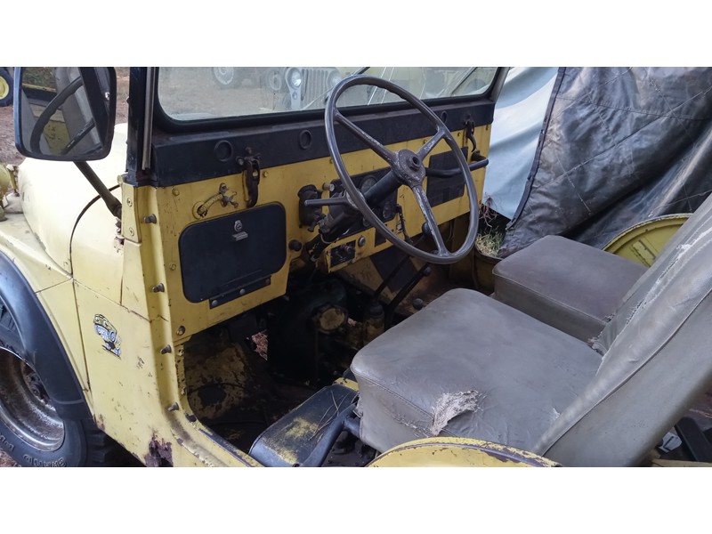 Used 1953 M38A1 Willys Jeep with Front PTO Winch 2