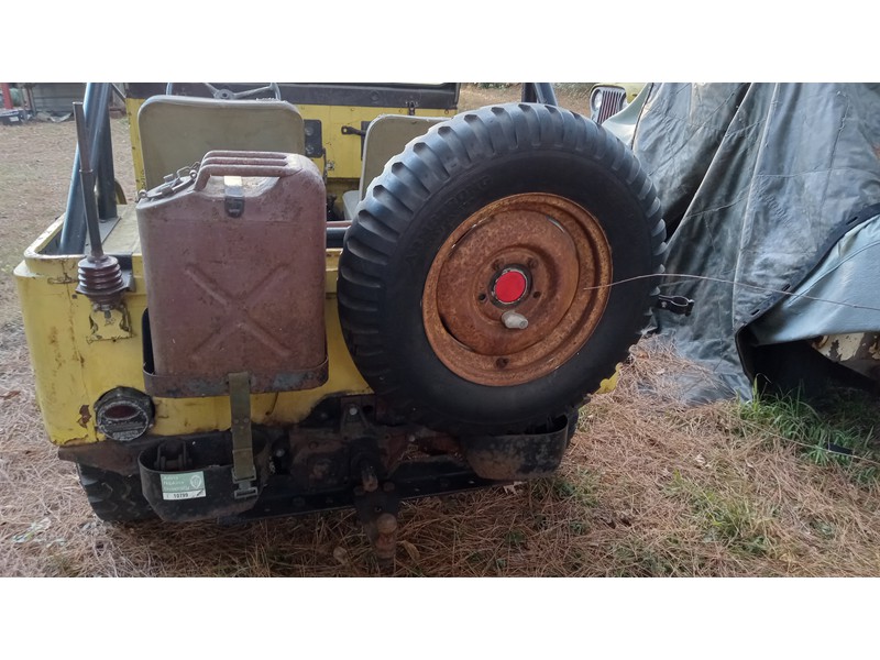 Used 1953 M38A1 Willys Jeep with Front PTO Winch 4