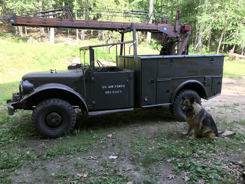 1953 Dodge rare M37 v41 with winch Power Wagon